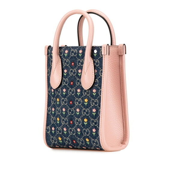 GUCCI Pink Leather Shoulder Bag - Picture 2 of 12